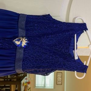 Girls romper with train